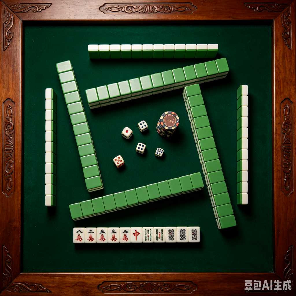 traditional color mahjong set