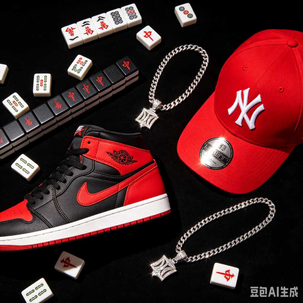 chinese mahjong accessory set