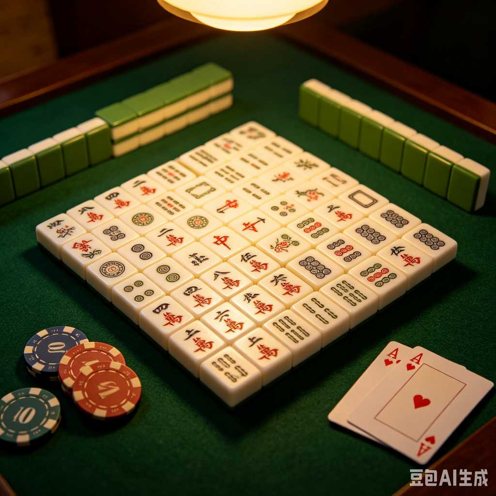 lightweight mahjong tile set