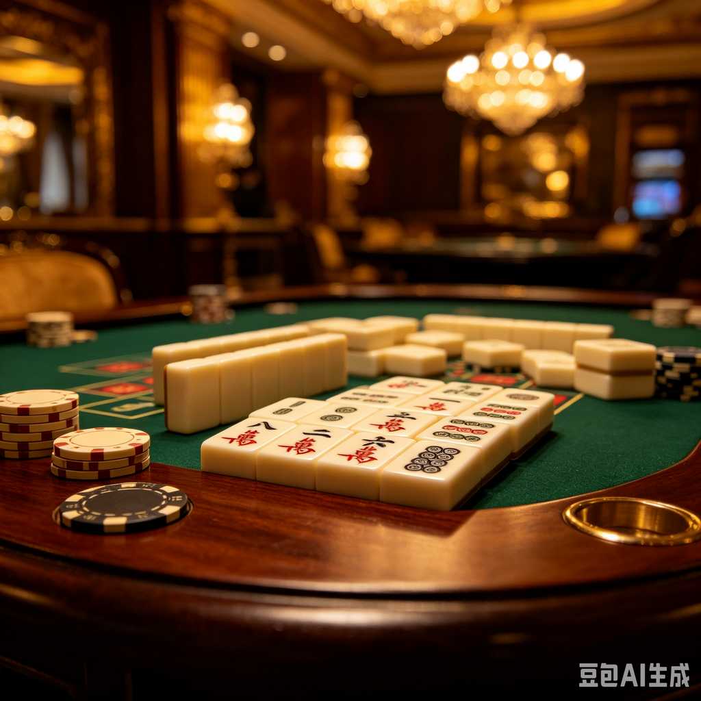 bamboo mahjong set